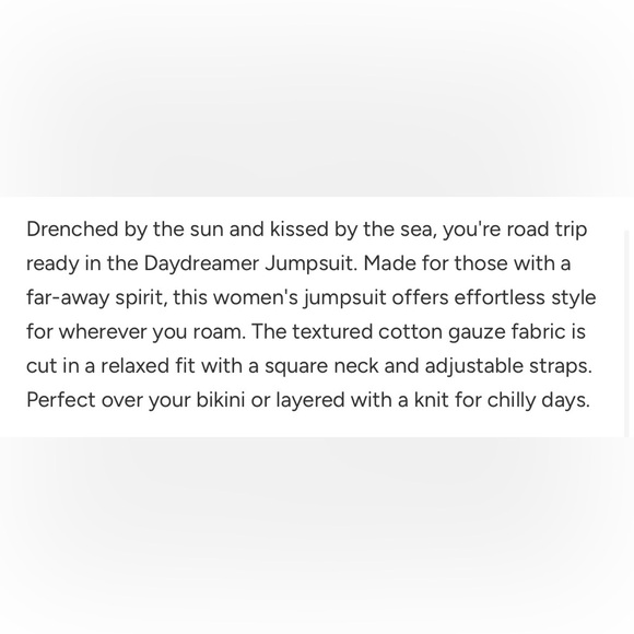 Billabong Daydream Button Front Jumpsuit in Rust NWOT - Picture 16 of 16